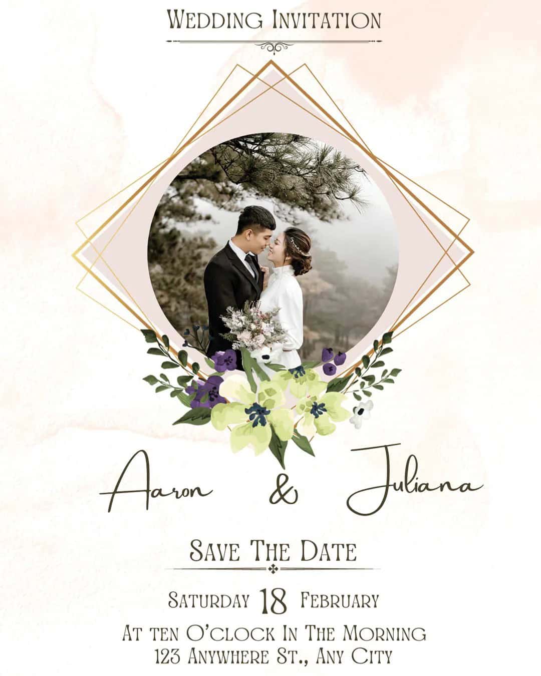 Templates for Wedding Invitations