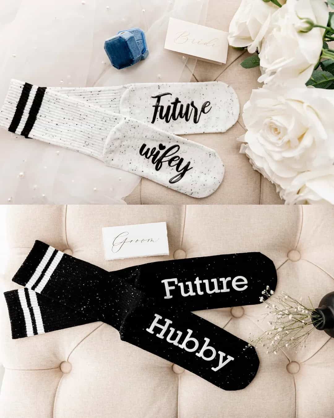 Hubby & Wifey Socks