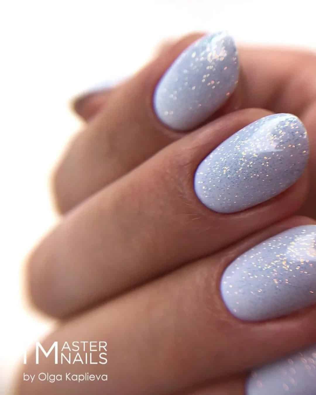 Winter Nails For Bridesmaids