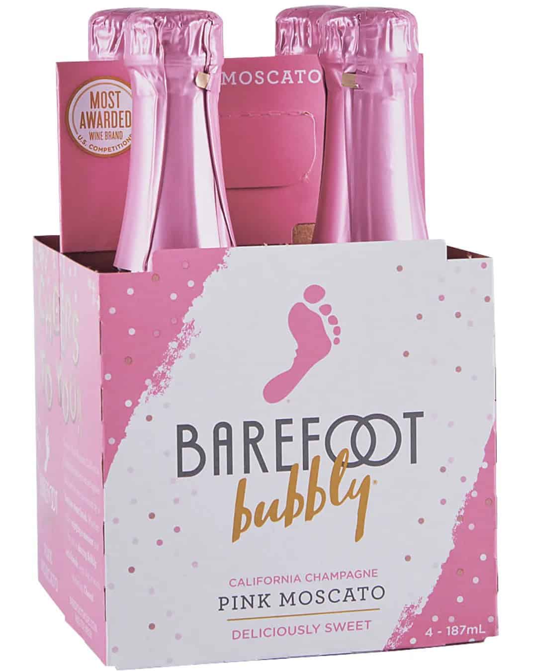 Barefoot Bubbly Pink Moscato Champagne