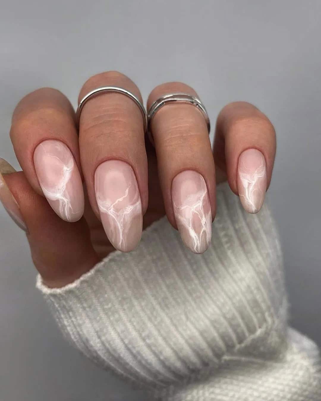 Nude Wedding Nail Ideas