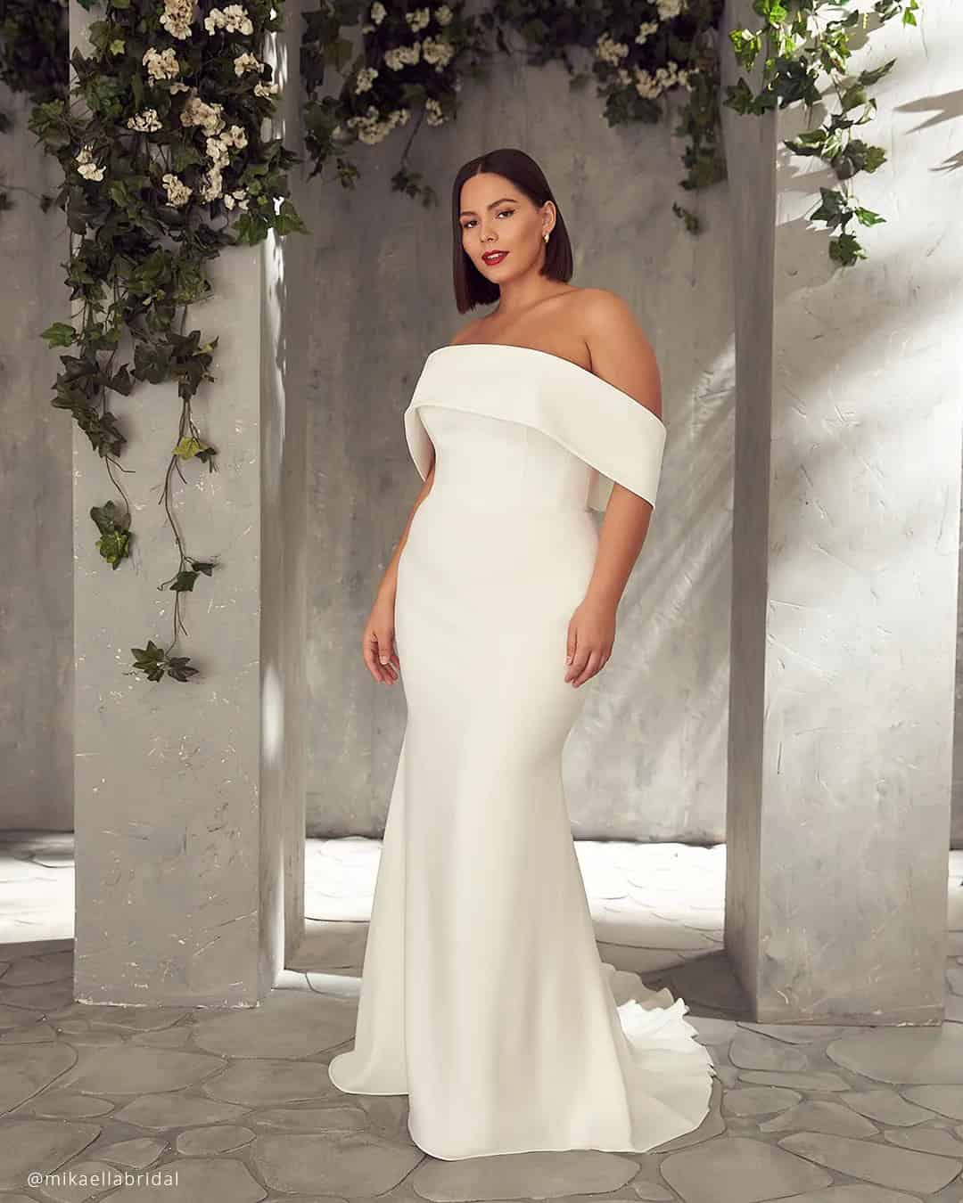 Modest Plus Size Wedding Dresses