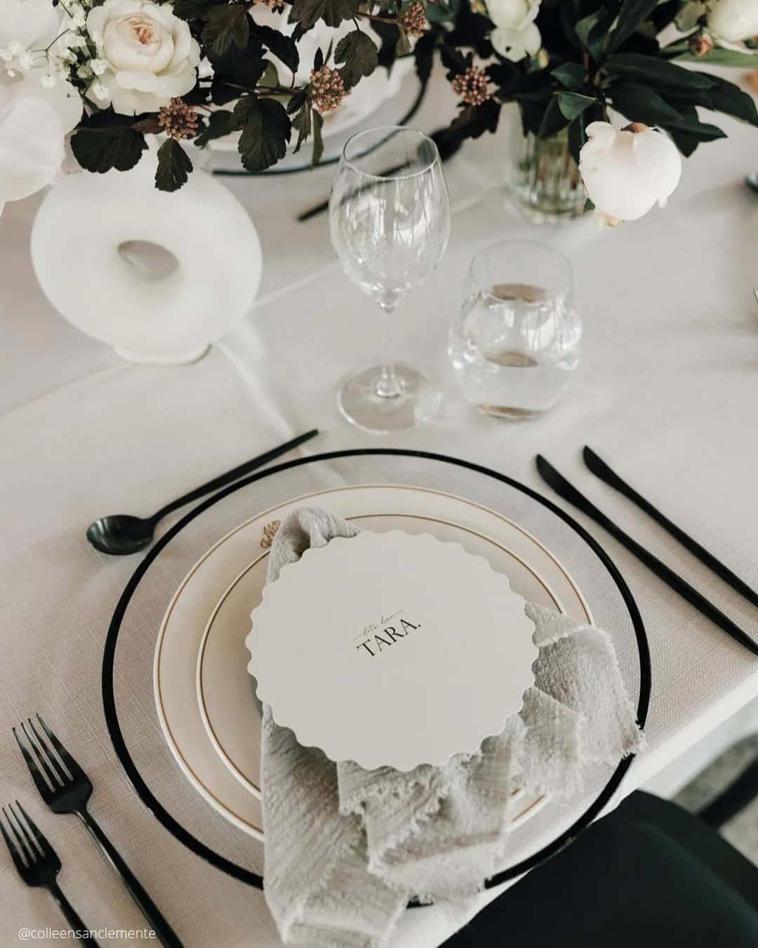 Minimalist Place Setting