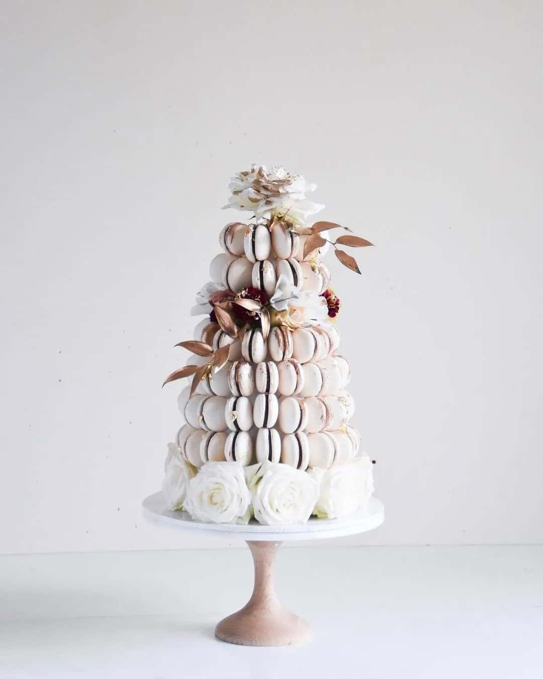 Exquisite Macaron Tower Wedding Ideas