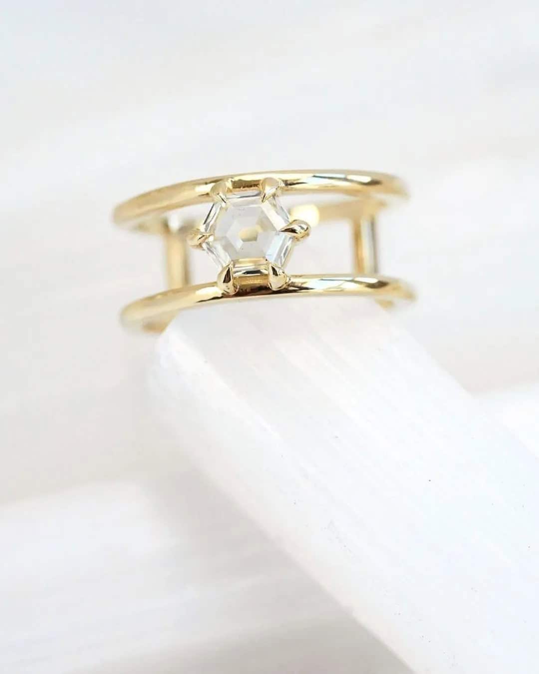 Double-Banded Engagement Rings