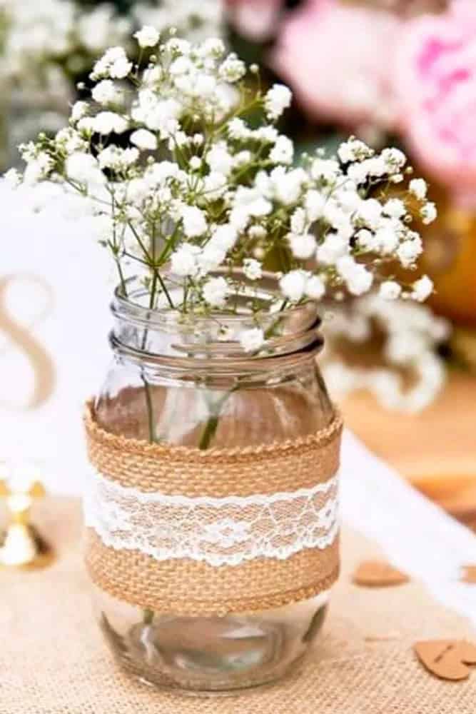 Lace Centerpieces