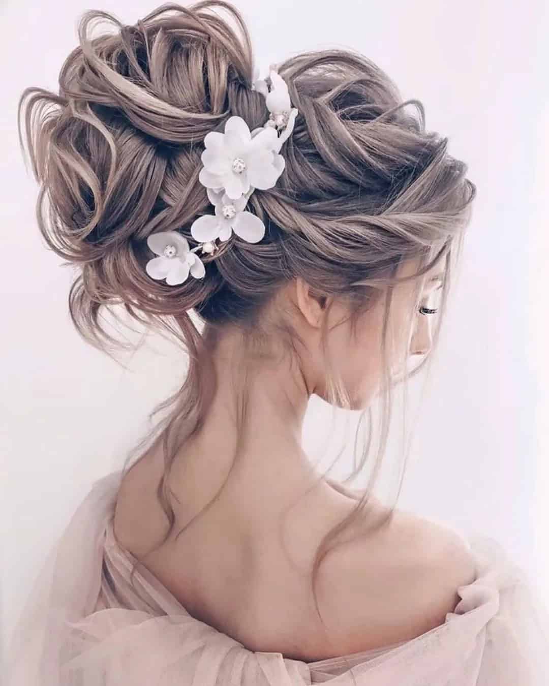 Textured Updo with Extensions