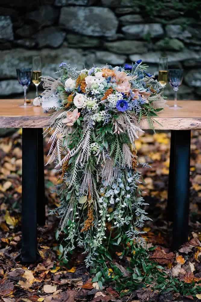 Table Runner In Boho Style