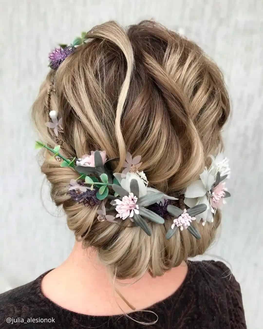 Wedding Guest Updos For Short Hair