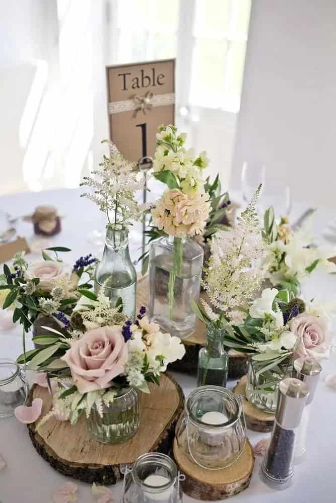 Roses Wedding Centerpieces