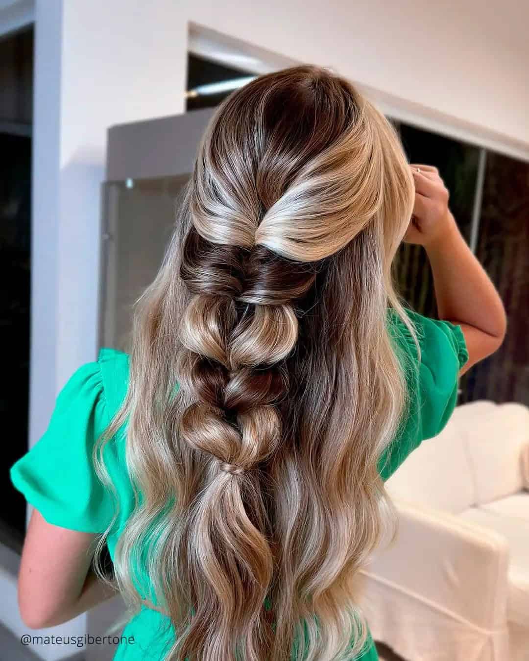 Braided Half Up Wedding Hairstyles