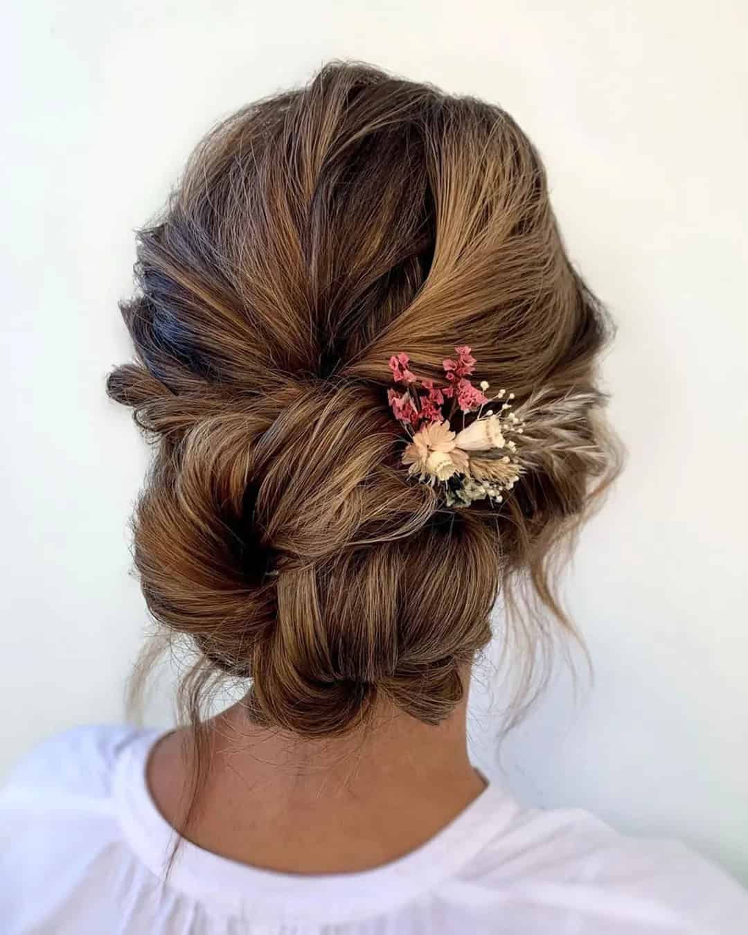 Loose Updos For Wedding