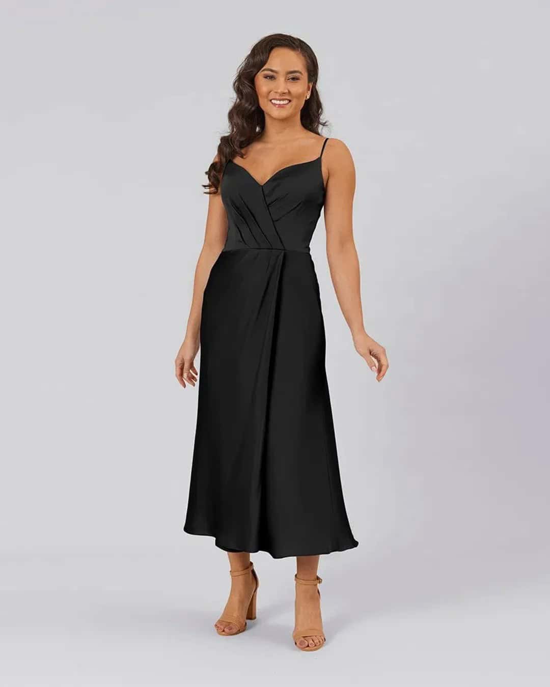 Short Black Bridesmaid Dresses