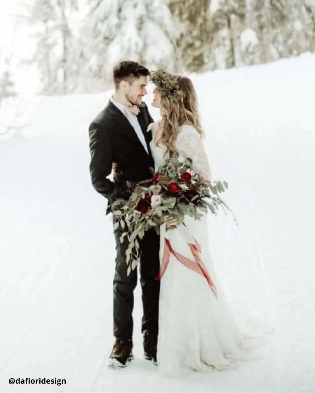 Winter Wedding Bouquet Ideas