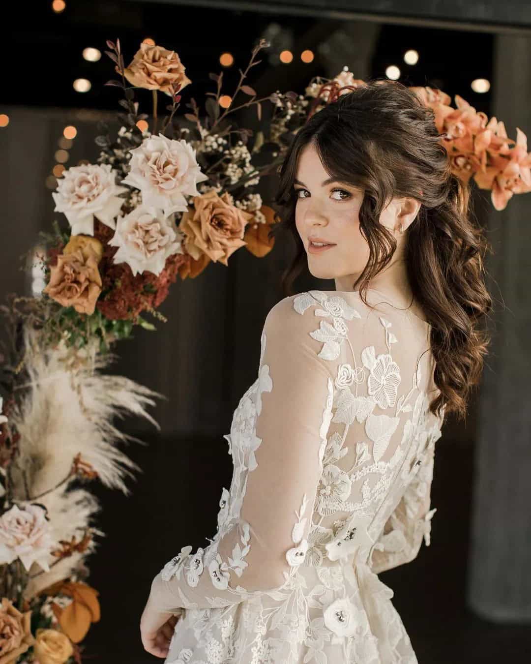 Makeup for Fall Brides