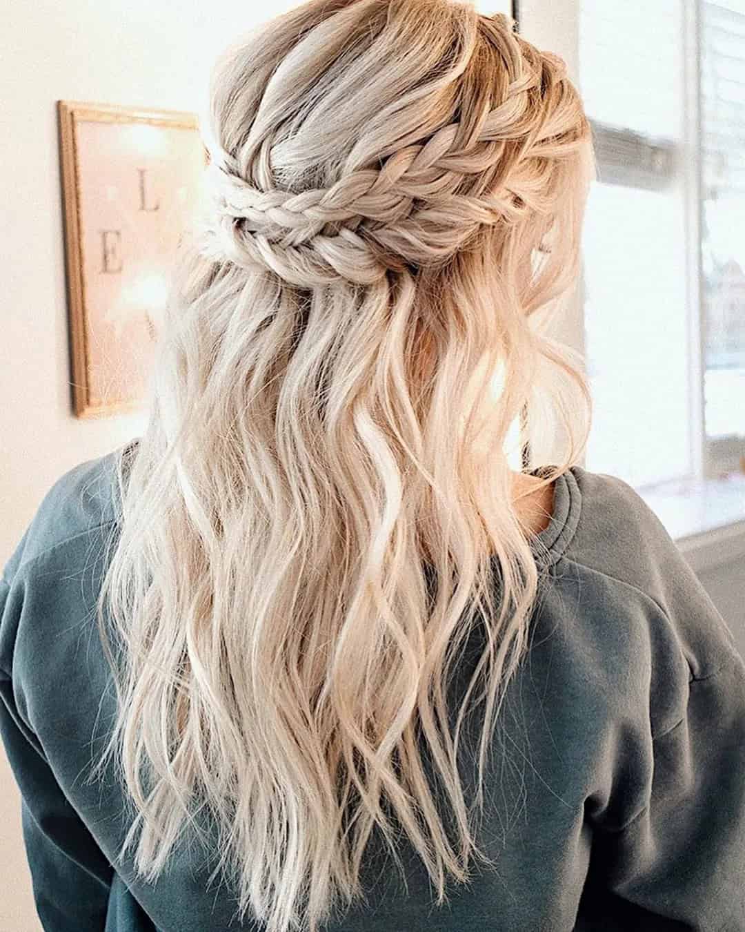 Boho Braided Wedding Hairstyles