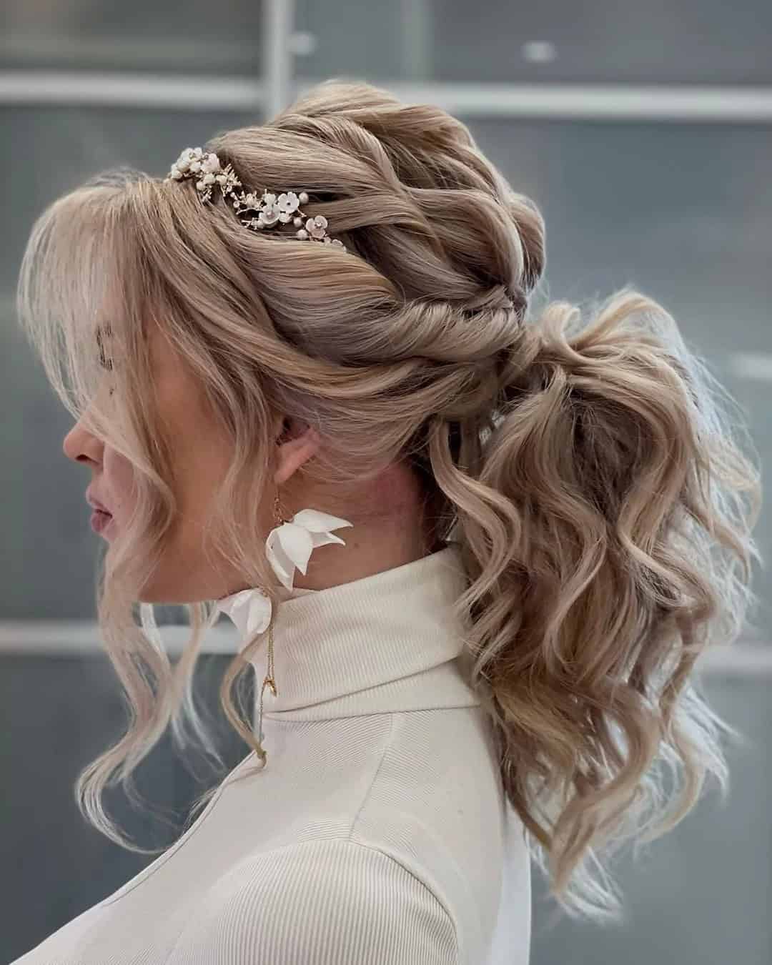 Chic Twisted Ponytail