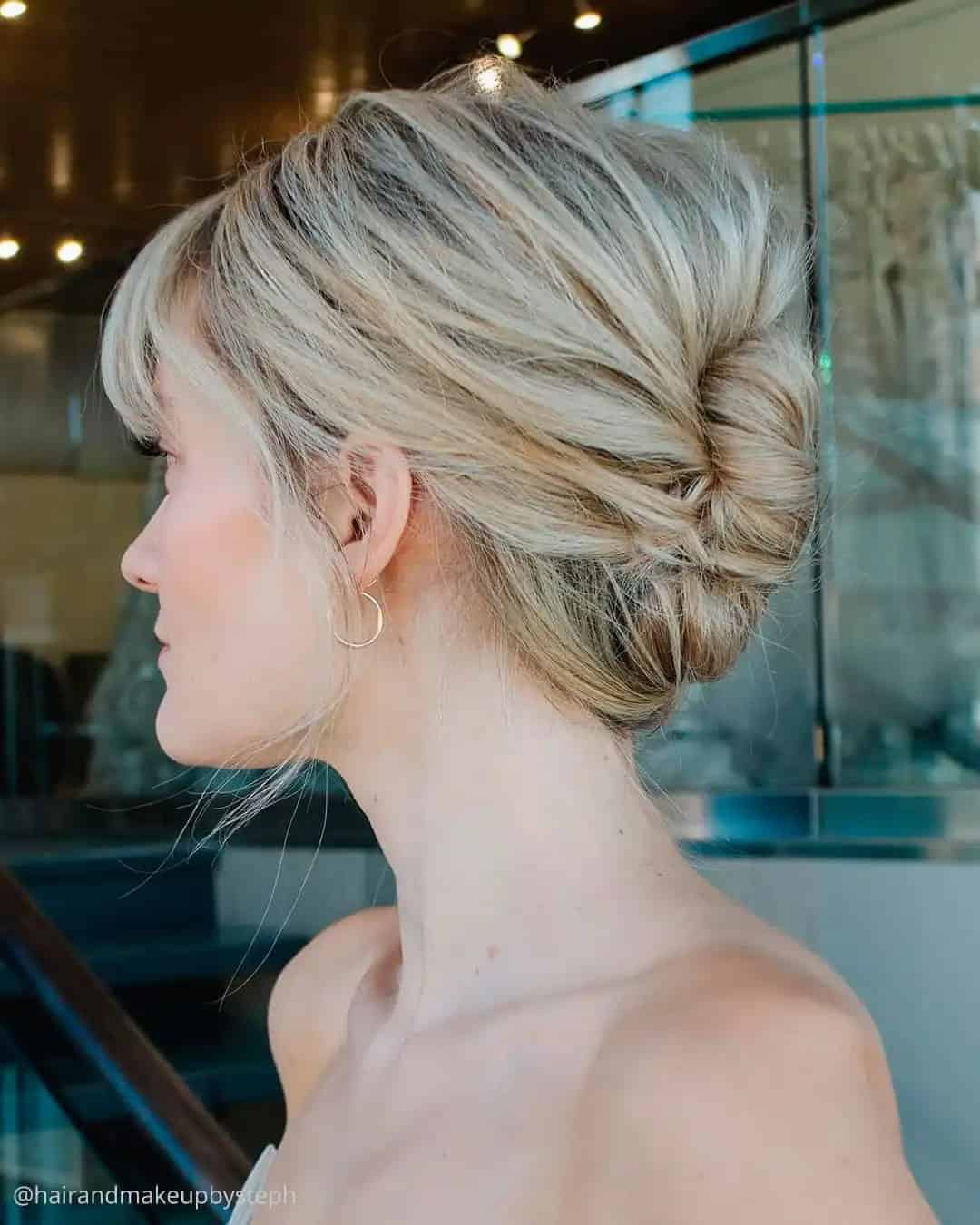 Wedding Guest Updos For Short Hair