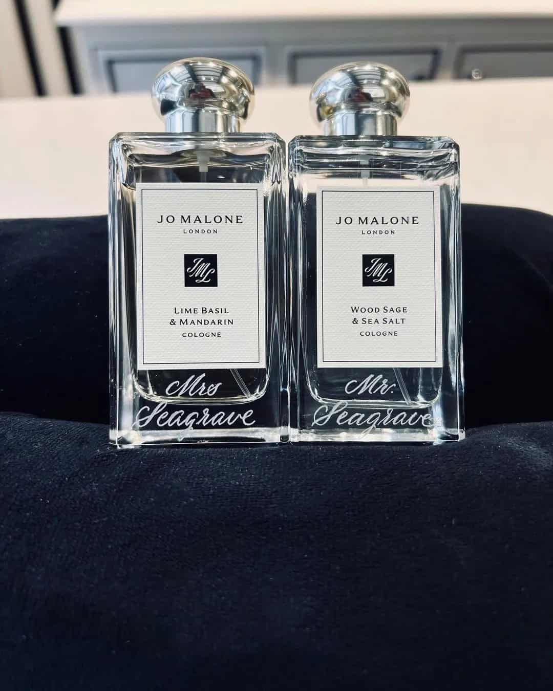 Engraved cologne