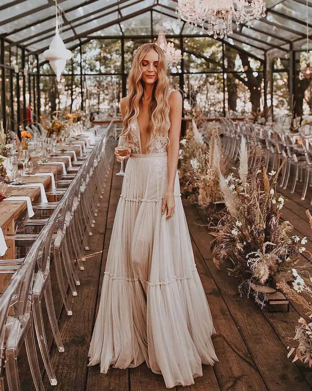 Bohemian Wedding Gowns