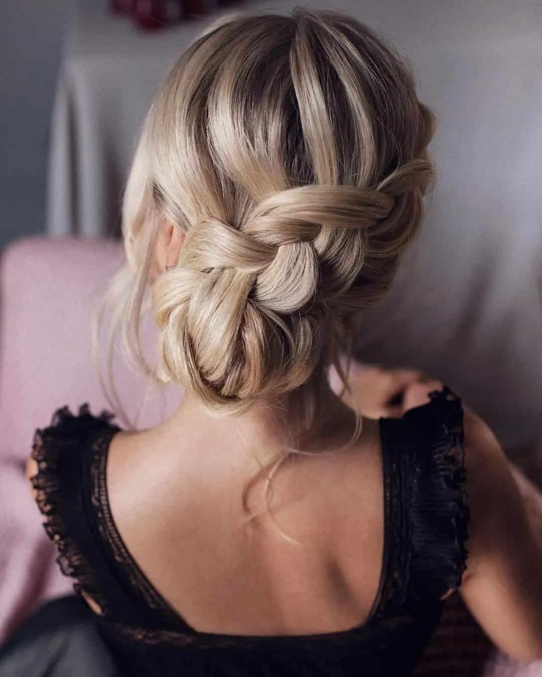 Wedding Updos With Side Braid