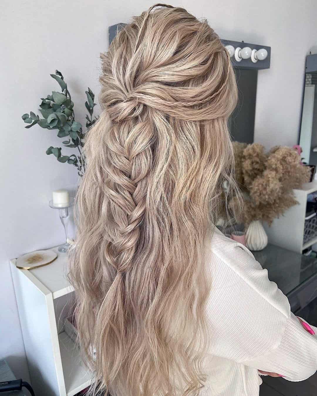 Braided Wedding Hairstyles For Long Hair