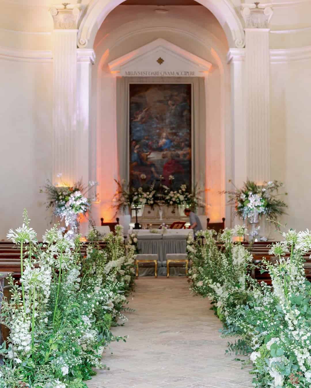 Budget-Friendly Church Wedding Decor