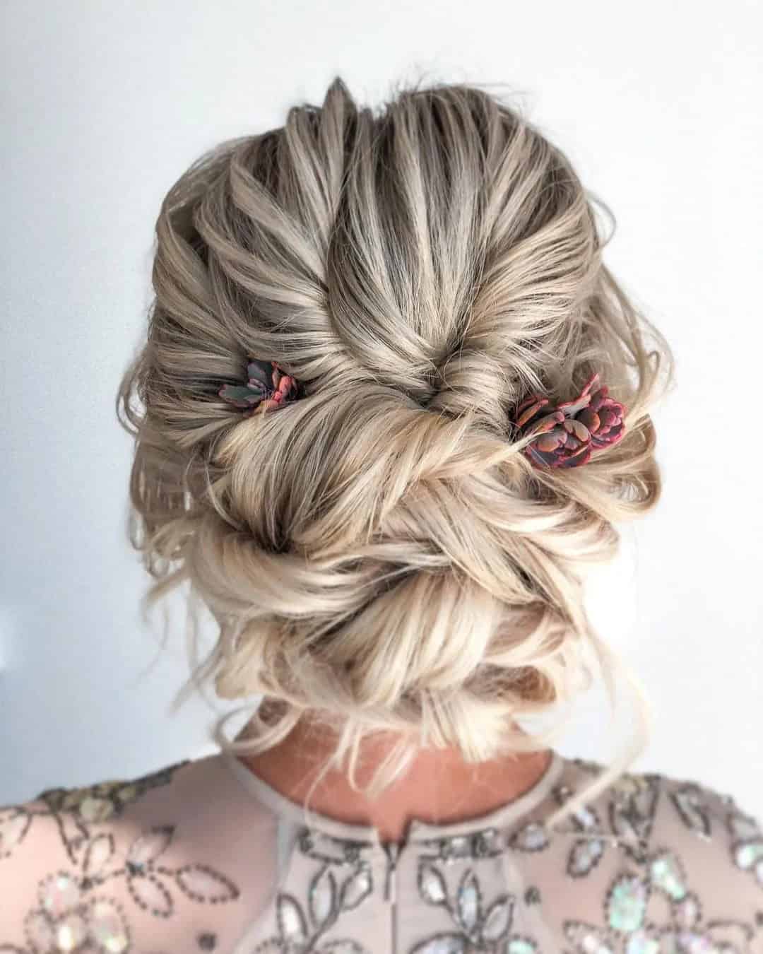 Bridal Hairstyles With Flowers