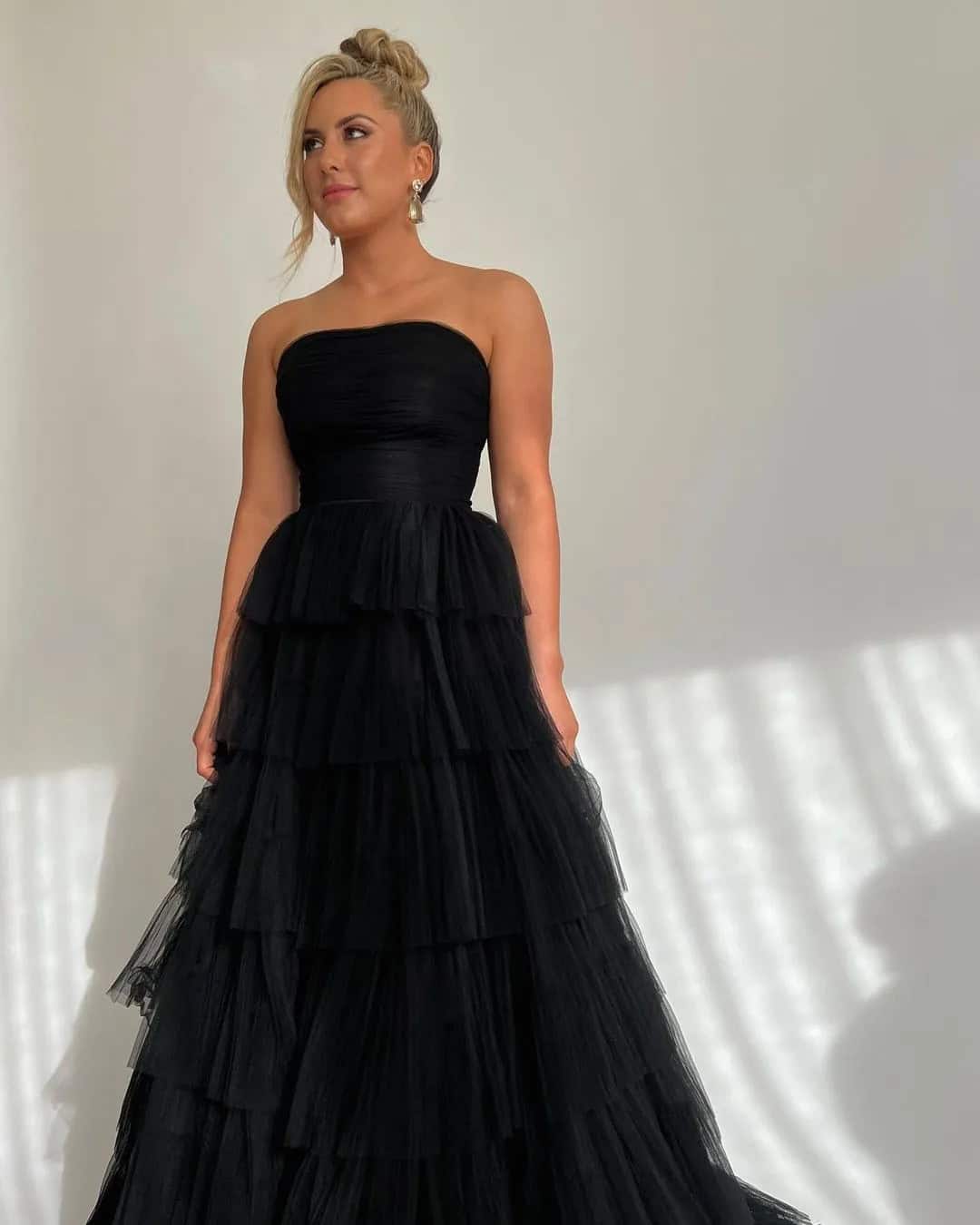 Black Reception Dresses