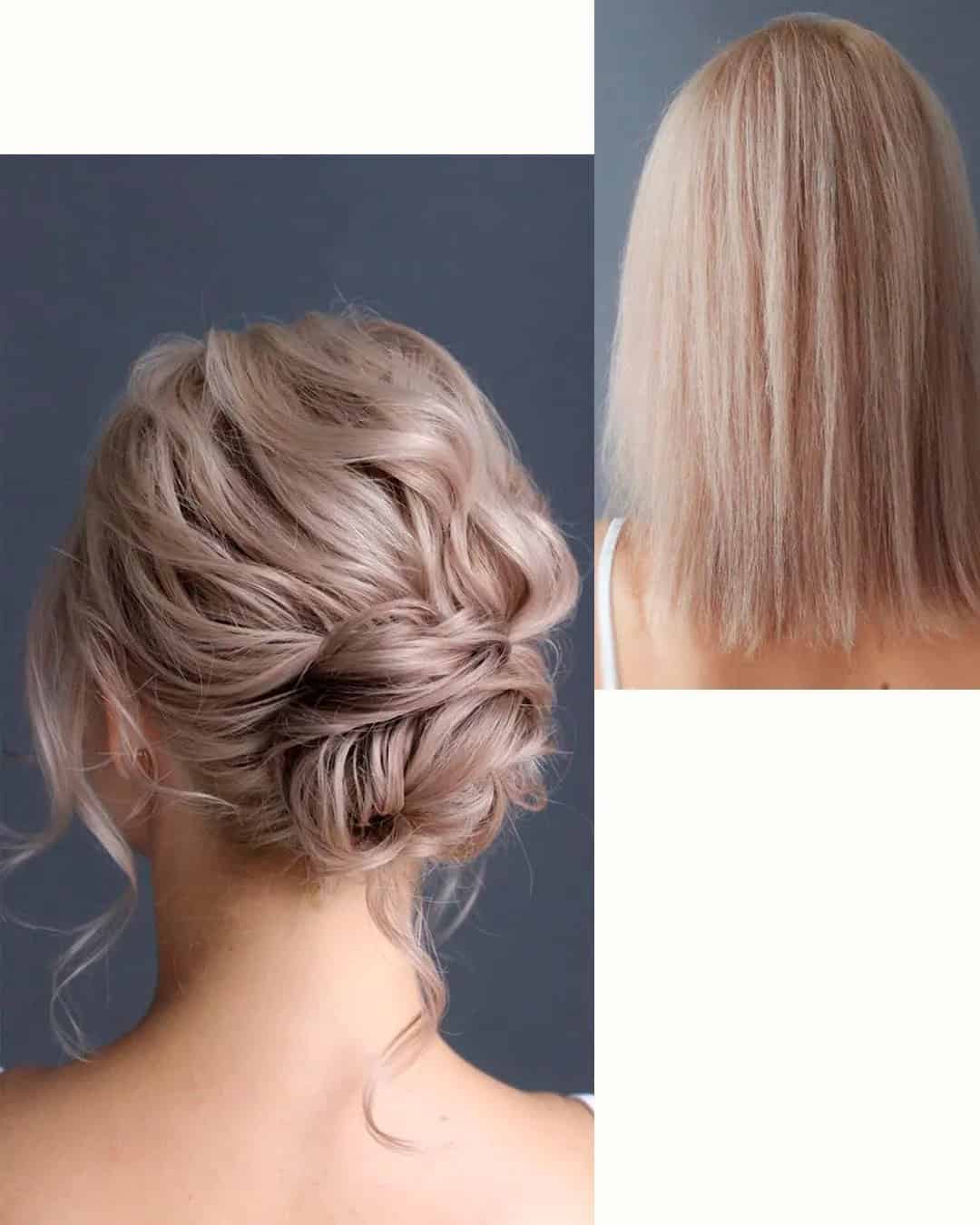 Wedding Updos For Short Hair