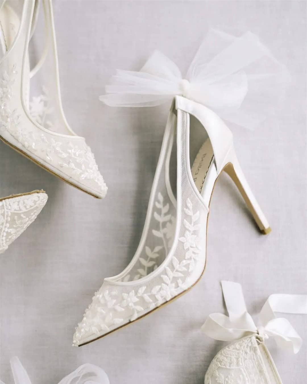 White Lace Shoe Ideas