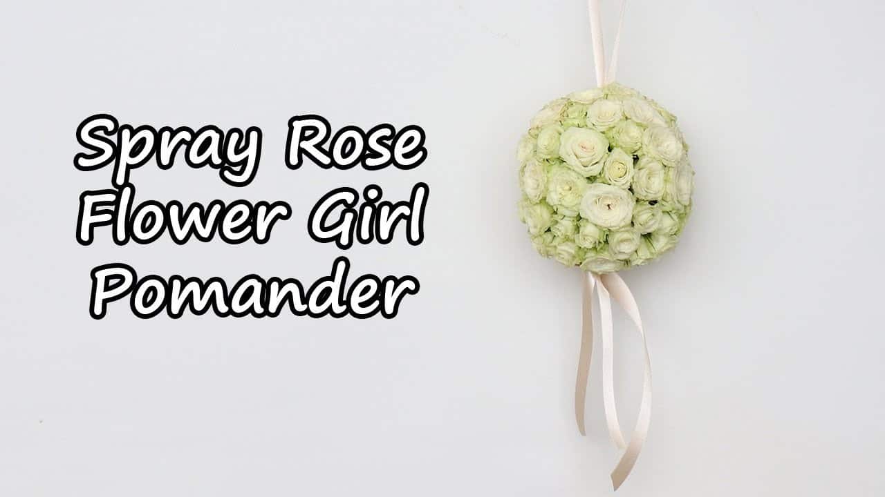 Flower Girl Pomander Bouquet