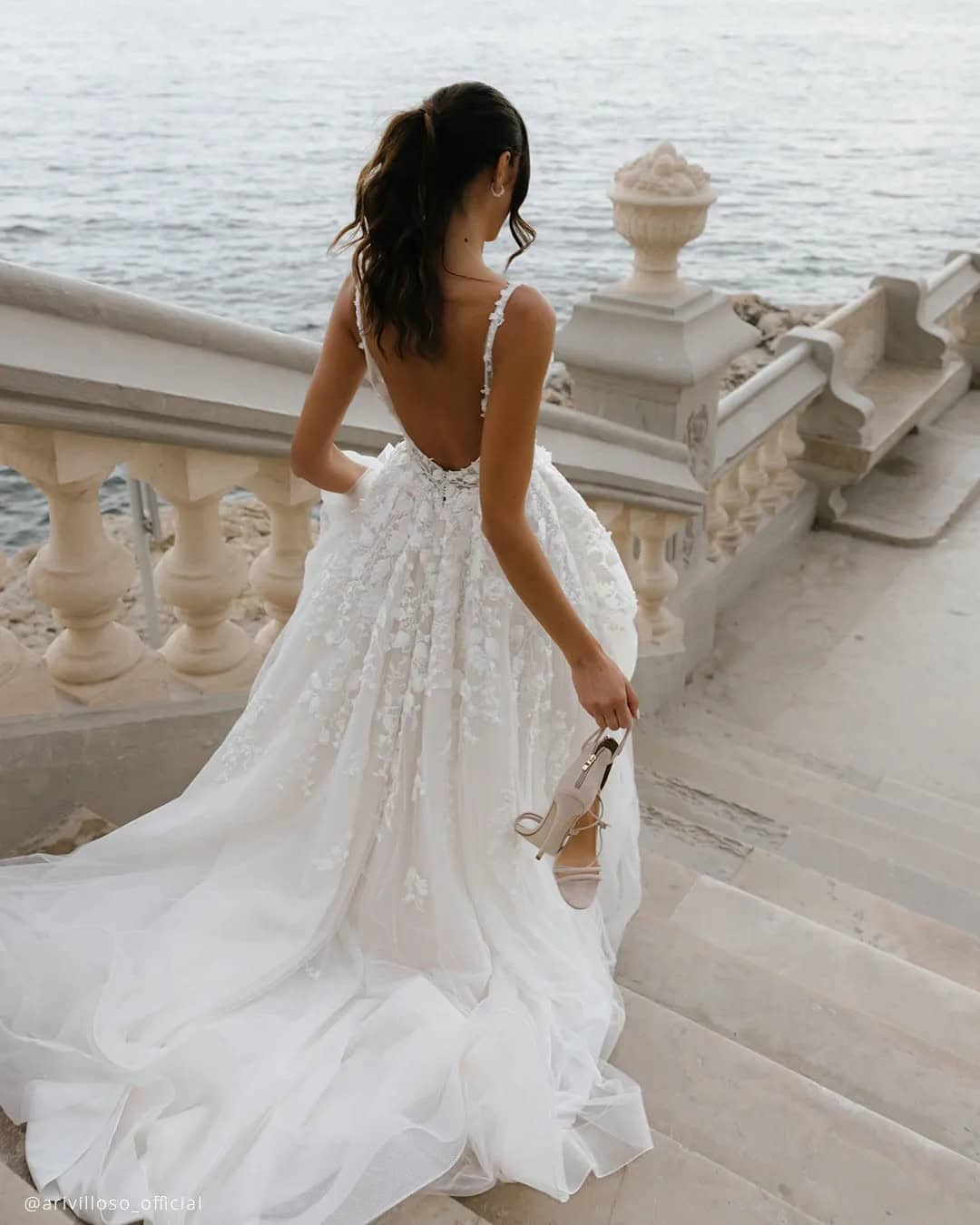 Beach Unique Lace Wedding Dresses