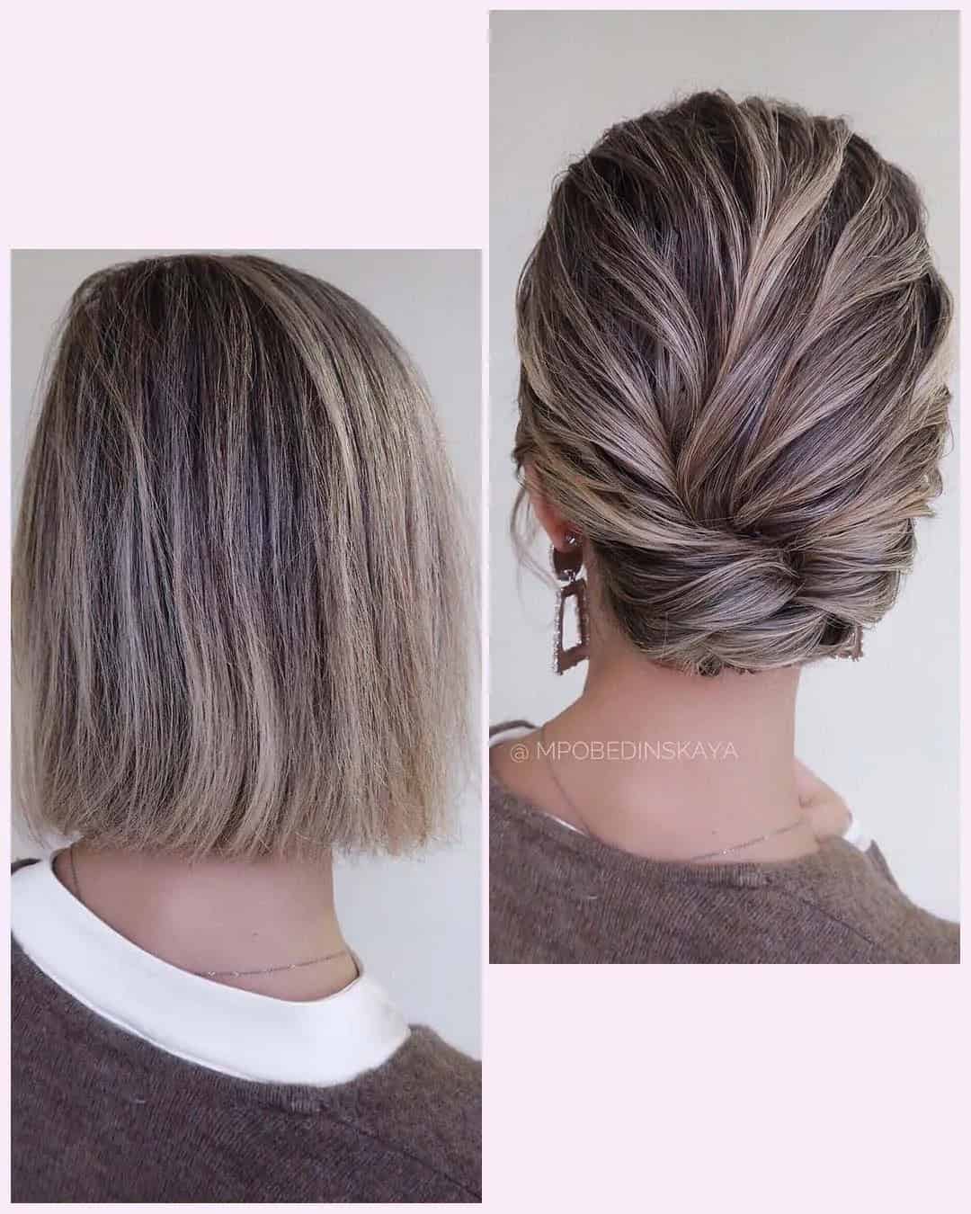 Chic Wedding Ideas for Bob Haircut