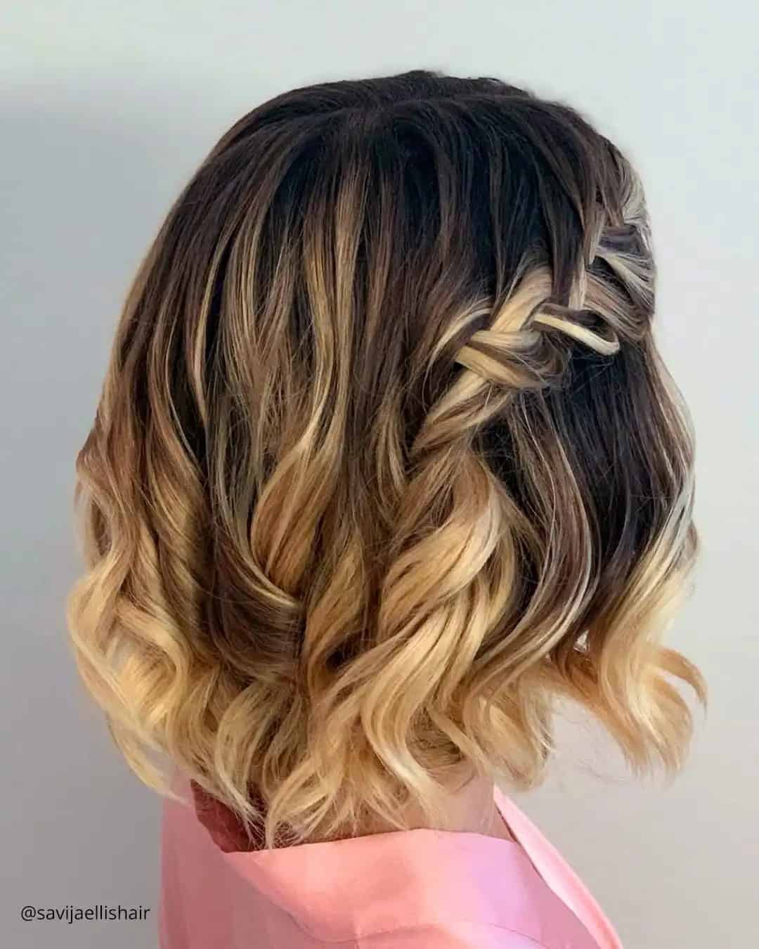 Wavy Lob For Wedding