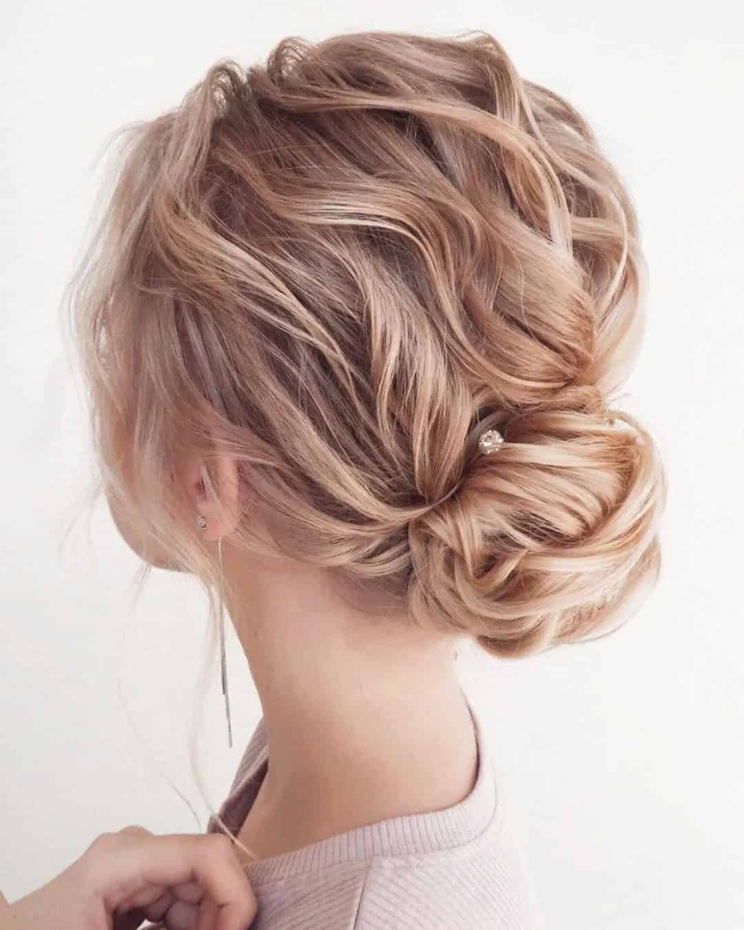 Elegant Low Bun