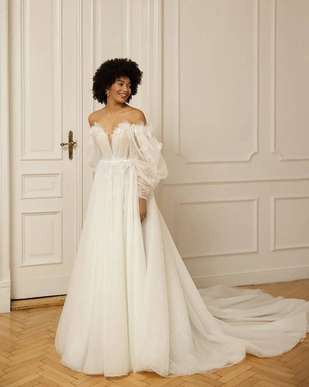 Off The Shoulder Bridal Gowns