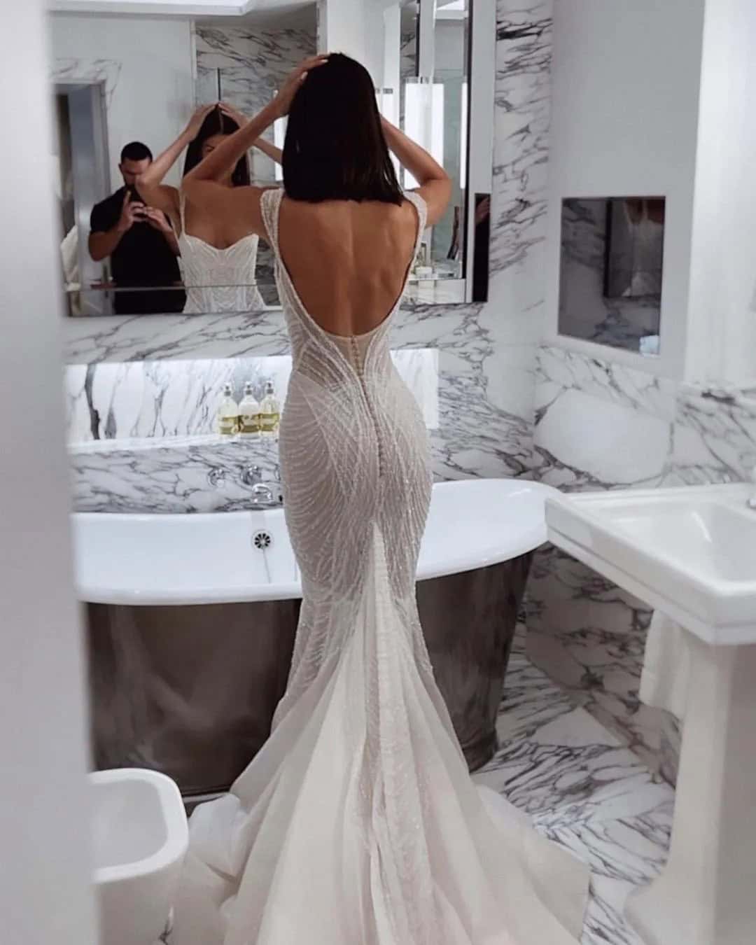 Mermaid Dresses Wedding With Train