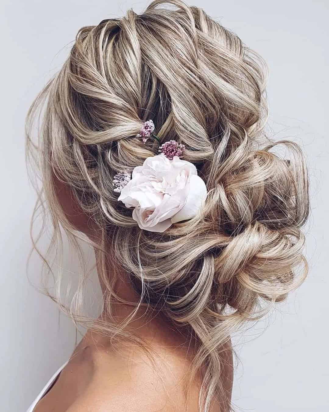 Bridal Hairstyles With Flowers