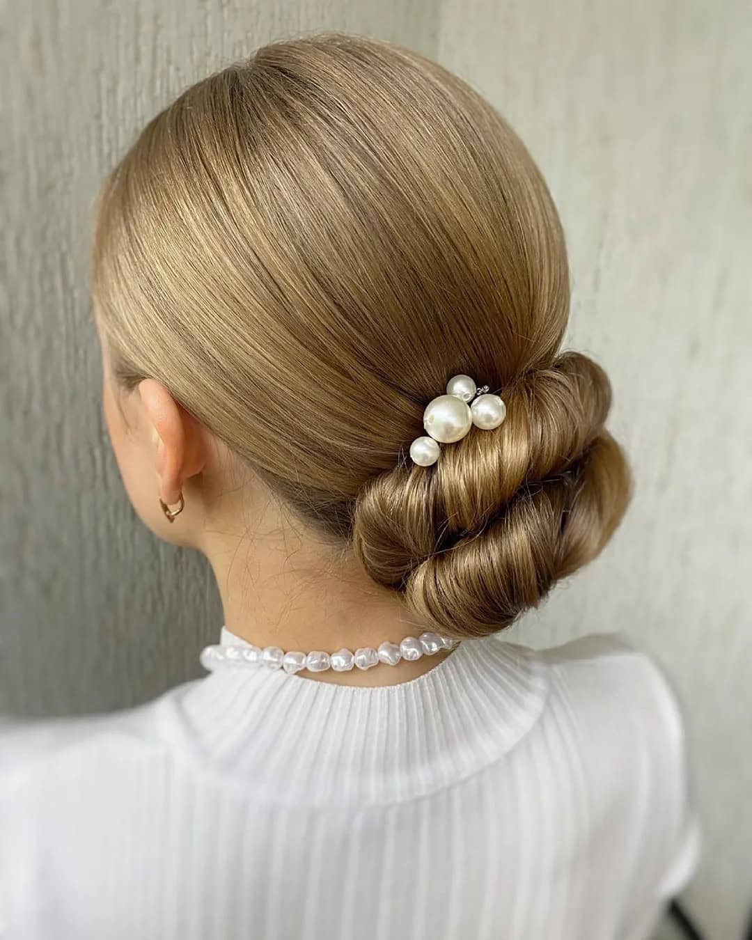 Pearl Barrette Wedding