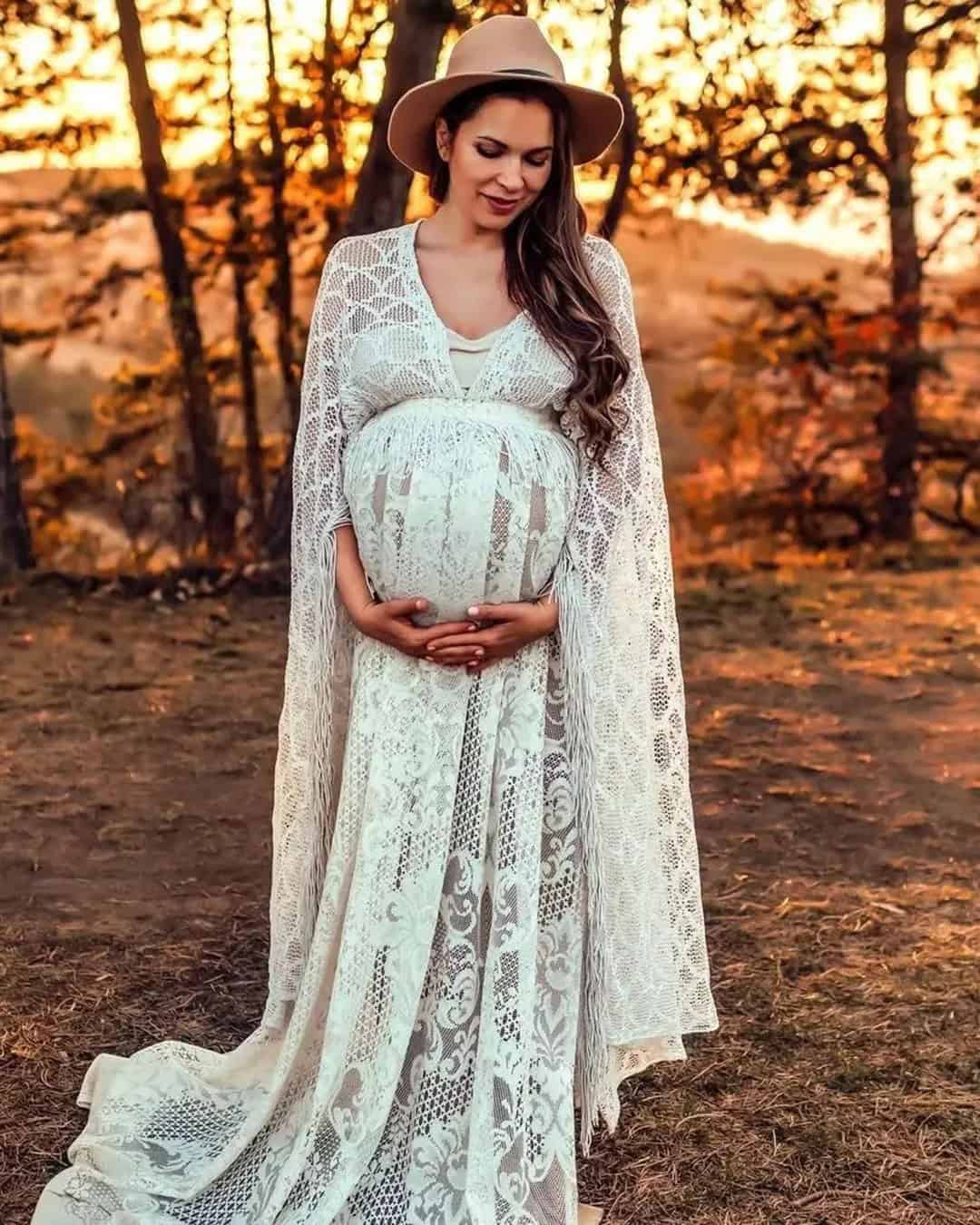 Lace Maternity Wedding Gowns