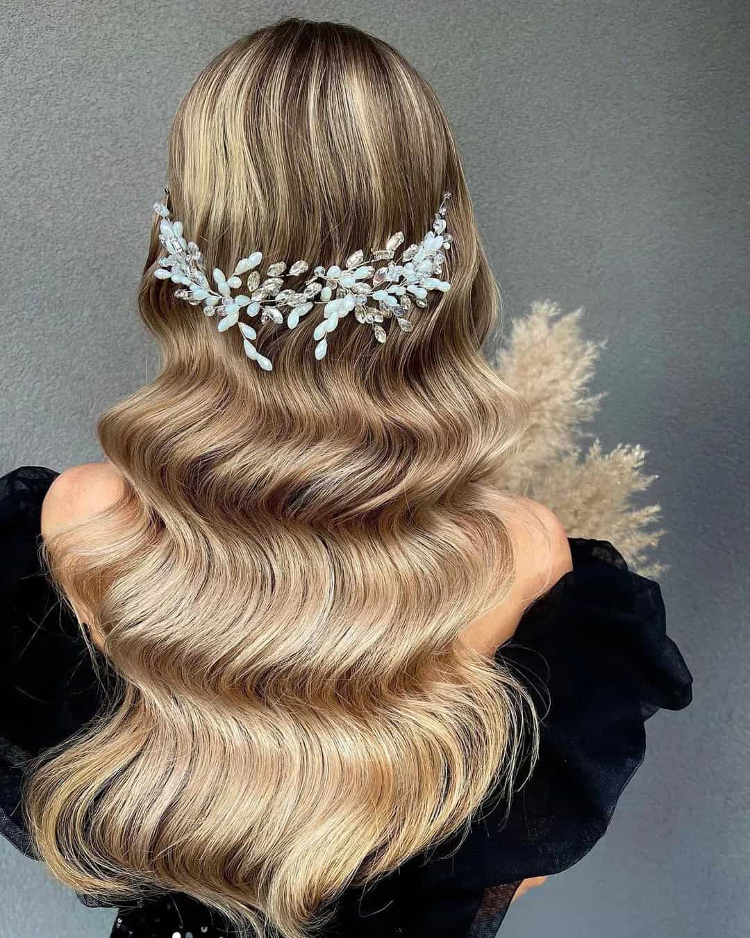 Winter Wedding Hairstyles For Long Hair