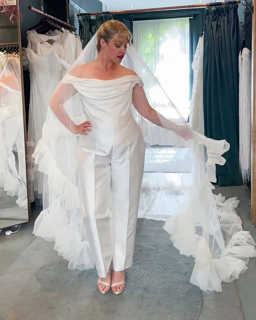 Jumpsuits For Plus-Size Brides