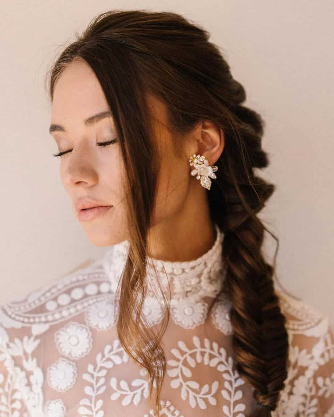 Chic Bohemian Wedding Braid