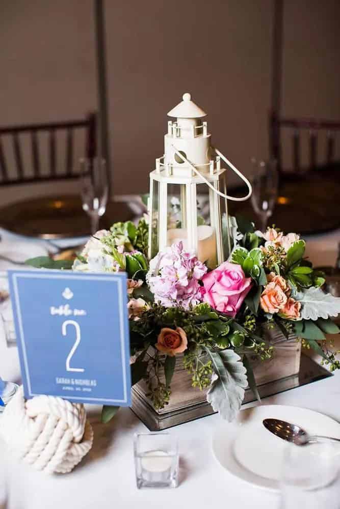 Nautical-Themed Centerpieces