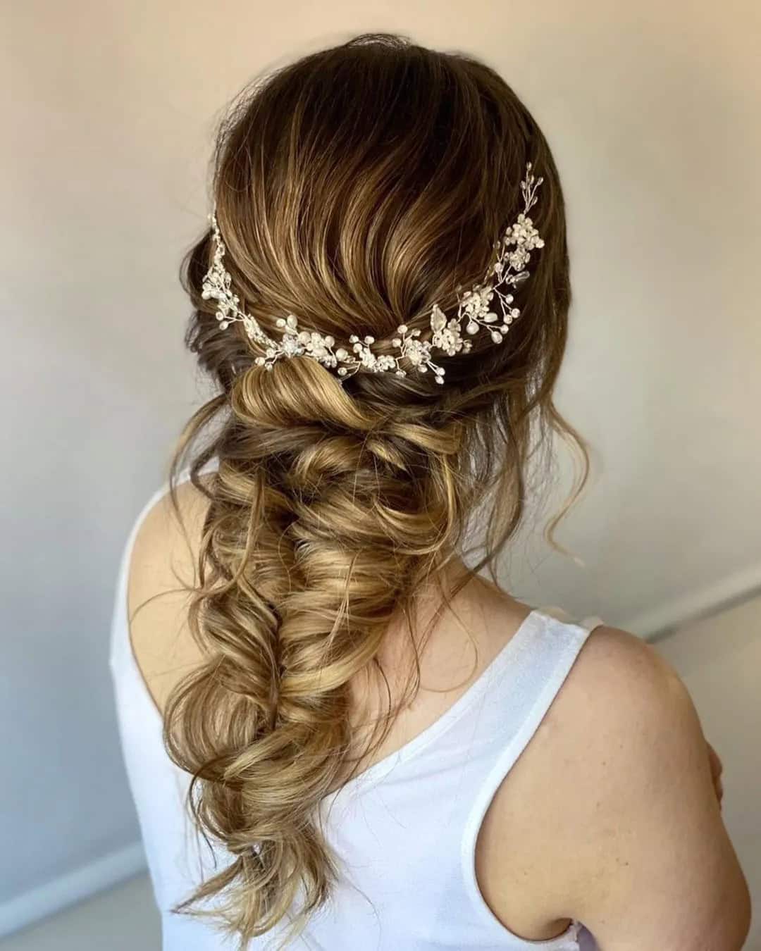 Curly Wedding Hairstyles For Long Hair