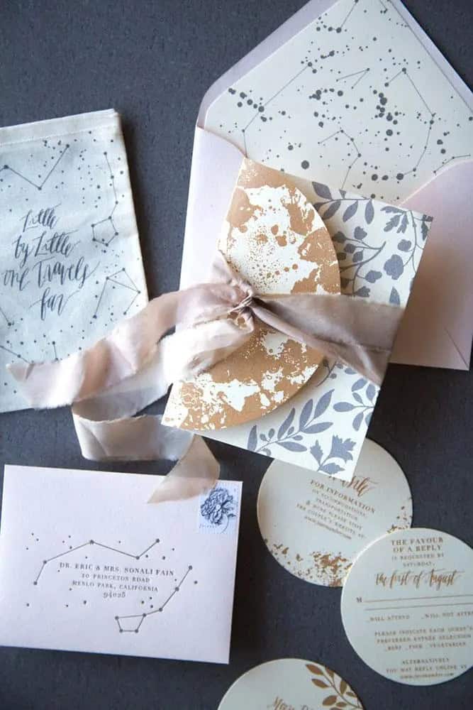 Unique Winter Wedding Invitations