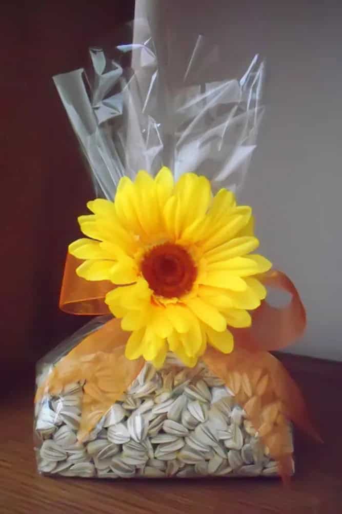 Sunflowers Wedding Favors