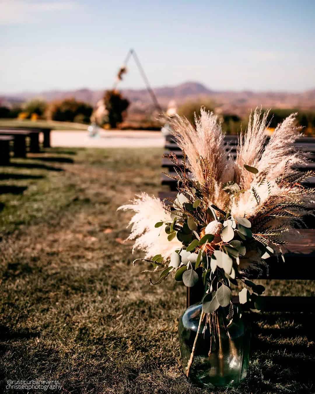 Aisle Fall Wedding Decorations