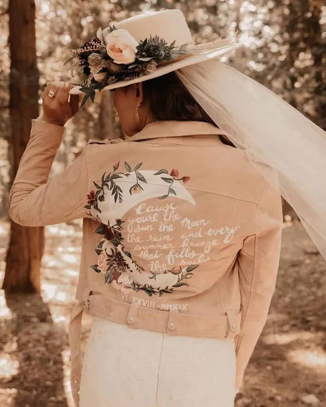 Bridal Jackets For Bohemian Party